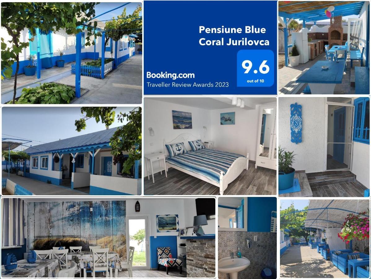 Pensiune Blue Coral Jurilovca Hotel Exterior photo