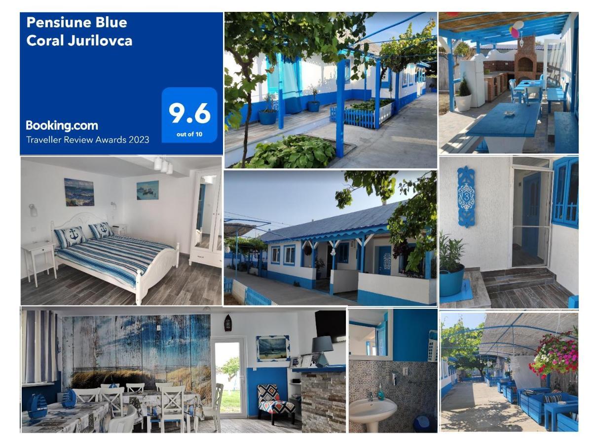 Pensiune Blue Coral Jurilovca Hotel Exterior photo