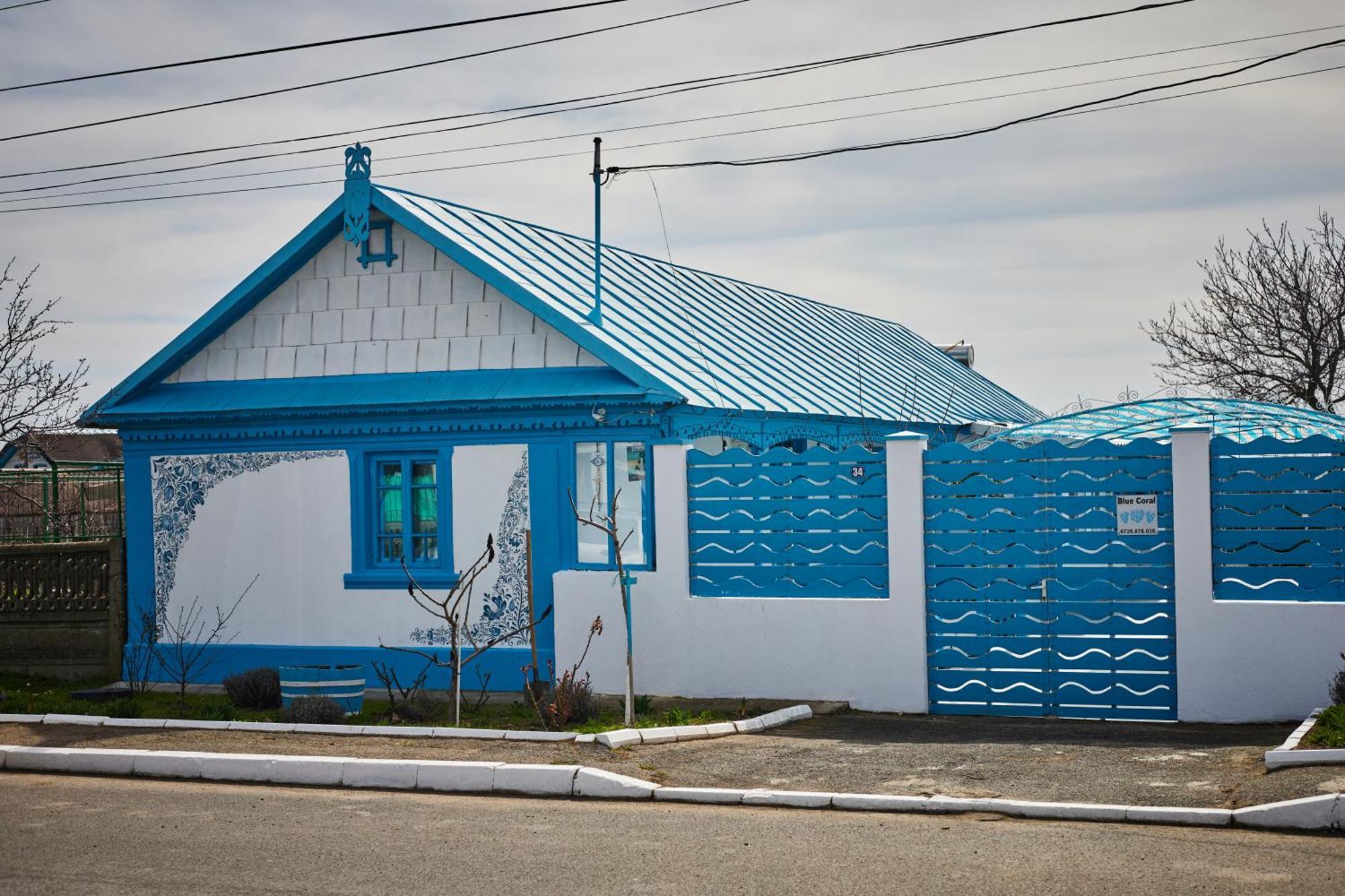 Pensiune Blue Coral Jurilovca Exterior photo
