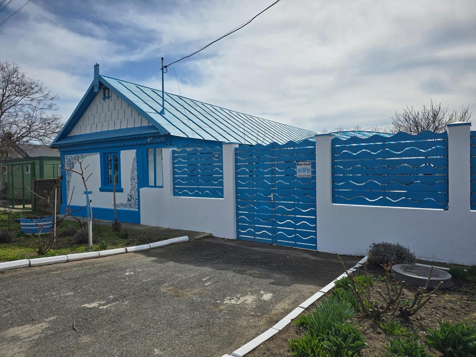 Pensiune Blue Coral Jurilovca Exterior photo